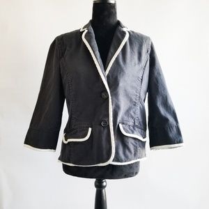 American Eagle 3/4 Sleeve Pea Coat Style Blazer L